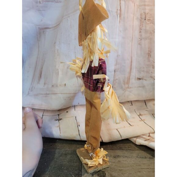 Happy fall scarecrow figure Decor Harvest Halloween - Picture 7 of 7